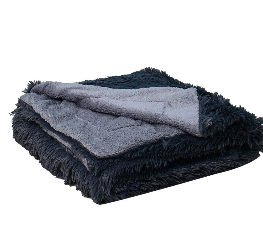 Wool Fleece Waterproof Pet Blanket
